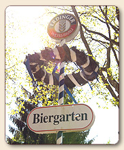 Biergarten der M�ller-Stube