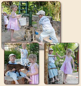 Kinderspielplatz am Biergarten